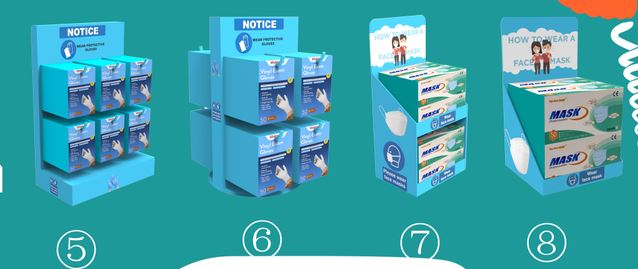 Counter display stand