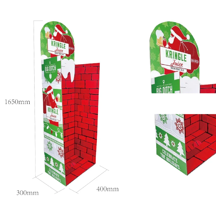Liquor Store Case Wrap Floor Displays