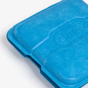 Colored Wet Press Molded Pulp Insert Colored Wet Press Molded Pulp Insert
