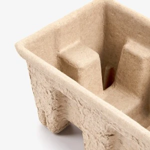Natural Dry Press Molded Pulp Insert Natural Dry Press Molded Pulp Insert