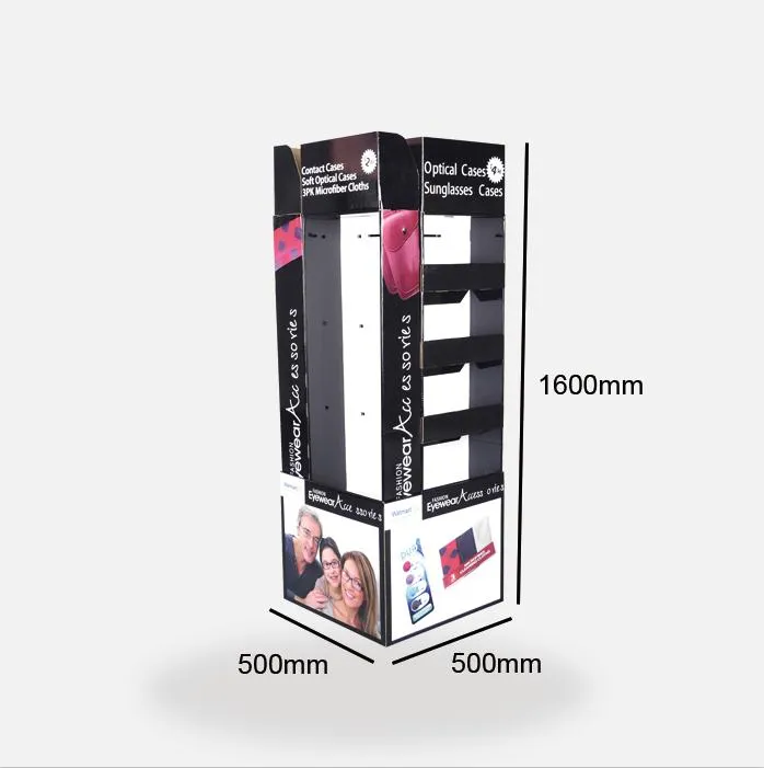 4 sided display stand