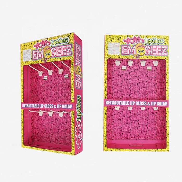 Cardboard Lip Gloss Display Stand