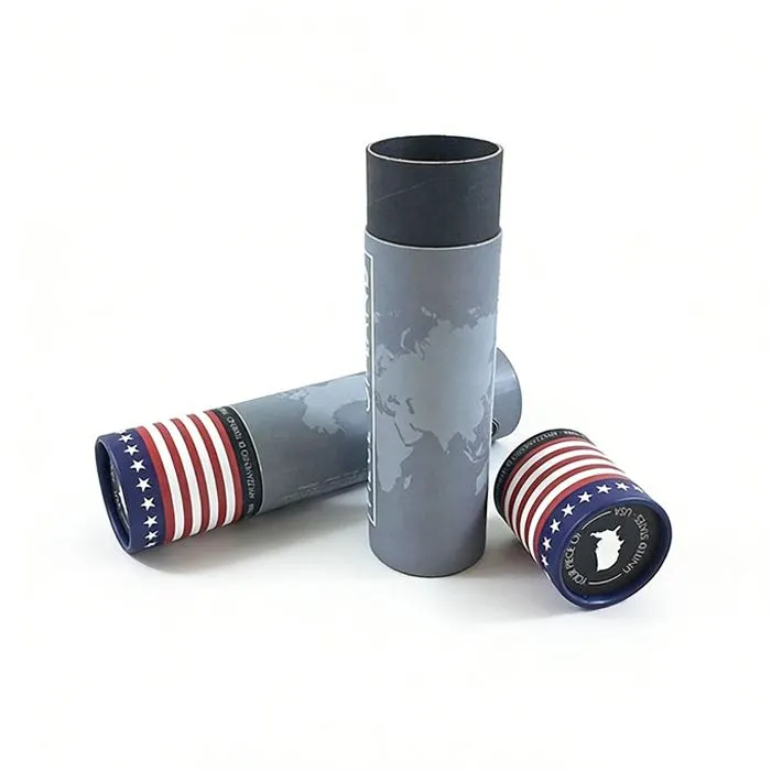 Cylindrical Cardboard Box